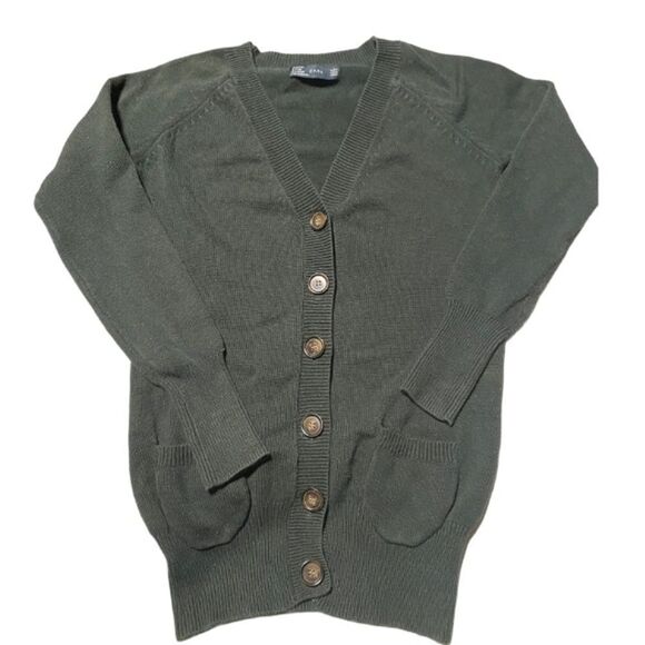 ZARA Sweater Cardigan with Pockets - Picture 1 of 5